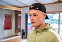 Norsk spiss herjet for Djurgården – scoret hattrick i storseier Kristian Lien. Foto: Carina Johansen / NTB