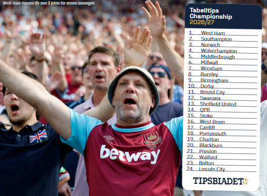 Tabelltips: Championship 2026/27 Skjermbilde 2026 08 14 112030 Championship
