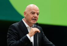 Ny Infantino-avsløring: Dette fikk angivelig «elskerinne» i sluttpakke Fifa-president Gianni Infantino. Foto: Tony Gutierrez / AP / NTB