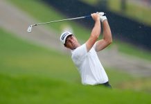 Viktor Hovland har fått en kjempestart på PGA-tourmesterskapet. Foto: Mike Stewart / AP / NTB