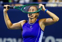 Nytt sjokk for verdenseneren – kan miste tronen etter 96 uker Aryna Sabalenka rotet det til for seg selv i sjokktapet i Cincinnati Open. Her er hun avbildet tidligere i måneden. Foto: Keito Newman / The Canadian Press / AP / NTB