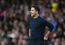 Arsenal-manager Mikel Arteta føler seg ikke ferdighandlet før Deadline Day. Foto: Kirsty Wigglesworth / AP / NTB