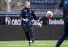 Norge-keeper Mikalsen vender hjem – til 1. divisjon Aurora Mikalsen skal forsøke å hjelpe Kolbotn oppover på 1.-divisjonstabellen. Foto: Carina Johansen / NTB