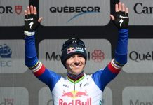 Remco Evenepoel avbildet tidligere i høst. Foto: Jacques Boissinot / The Canadian Press / AP / NTB