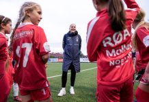 Røa-årsmøte ga klarsignal for plassovertakelse – KFUM Oslo kan bli toppserielag Mandag var det landslagsuttak for kvinner på Røabanen vest i Oslo. Nå kan det ligge til at klubbens elitelag flytter til Ekeberg på motsatt side av byen. Foto: Beate Oma Dahle / NTB