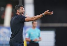 Fabio Grosso fikk kun noen få kamper som Fiorentina-trener. Foto: Massimo Paolone / LaPresse / AP / NTB