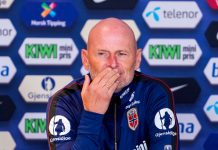 Landslagssjef Ståle Solbakken presenterte troppen til Norges kommende nasjonsligakamper. Foto: Javad Parsa / NTB