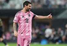 Messi-show etter landslagsavskjeden Lionel Messi viste sin klasse mot Atlanta. Foto: Lynne Sladky / AP / NTB