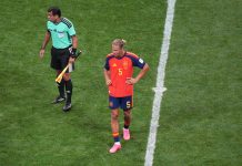 VM-vinner (31) gir seg på landslaget: – Takk for alt Marcos Llorente har spilt sin siste landskamp for Spania. Foto: Jacob Kupferman / AP / NTB