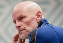 Solbakken om Nylands startplass etter kjempetabben: – Utelukker ingenting Ståle Solbakken har litt å tenke på fram mot nasjonsligakampen mot Wales. Foto: Beate Oma Dahle / NTB