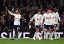 Drømmemål da hardt presset Tottenham åpnet seierskontoen – slo Coventry 3-1 Tottenham tok en etterlengtet seier. Foto: John Walton/PA via AP / NTB