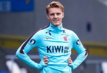 Bekreftet: Friskmeldt Ødegaard fra start mot Wales – Nyland får ny sjanse Martin Ødegaard på trening dagen før Norges kamp mot Wales. Foto: Lise Åserud / NTB