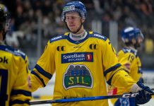 Sterk Storhamar-seier i Finland – håp om CHL-avansement Sverre Rønningen scoret for Storhamar i Finland. Bildet er en kamp tidligere i år. Foto: Carina Johansen / NTB