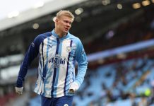 TV 2 takket nei til Haaland-intervju – fikk ikke spørre om City-skandalen Erling Braut Haaland fikk ikke svare om City-skandalen. Foto: Morgan Harlow / AP / NTB