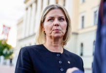 Venstre-leder Guri Melby ber regjeringen finne ut om den kan nekte russiske utøvere visum til Norge. Foto: Håkon Mosvold Larsen / NTB