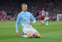 Haaland og City vant første kamp etter dommen: – Et øyeblikk som vil være med oss lenge Erling Braut Haaland og Manchester City herjet med Liverpool. Foto: Jon Super / AP / NTB