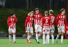 TIL-juvel scoret igjen: – Bare å merke seg navnet Troy Nyhammer. Foto: Rune Stoltz Bertinussen / NTB