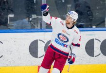 Vålerenga knuste Stjernen 8-0 borte i toppkampen Jørgen Karterud scoret to ganger da Vålerenga knuste Stjernen på bortebane i torsdagens toppkamp i ishockey. Foto: Lise Åserud / NTB