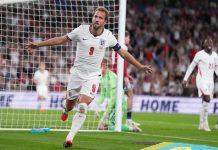 Kane herjet i rekordkampen – Merino vendte til seier for Spania Harry Kane markerte sin 125. landskamp med to mål og en assist. Foto: Kirsty Wigglesworth