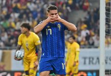 Ny Sverige-seier i Nations League – topper gruppen tross sykdom og skader Viktor Gyökeres scoret igjen for Sverige mandag. Foto: Raed Krishan / AP Photo / NTB