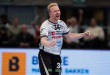 Elverum med sesongens første tap – slått av kroatisk lag i europaligaen Elverums Kevin Gulliksen. Foto: Terje Pedersen / NTB