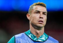 Ronaldos straff er klar – utestenges og bøtelegges med 2700 kroner Portugals Cristiano Ronaldo under landskampen i fotball mellom Norge og Portugal i nasjonsligaen. Foto: Lise Åserud / NTB